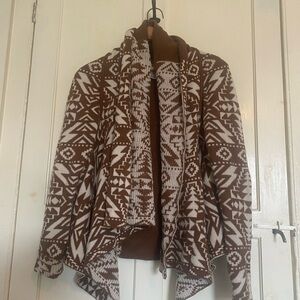 Patagonia Women's Cardigan Sweater Pine Mountain Wrap Sz Medium